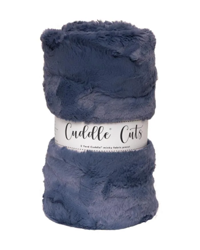 2 Yard Luxe Cuddle Cuts Hide - Jeans