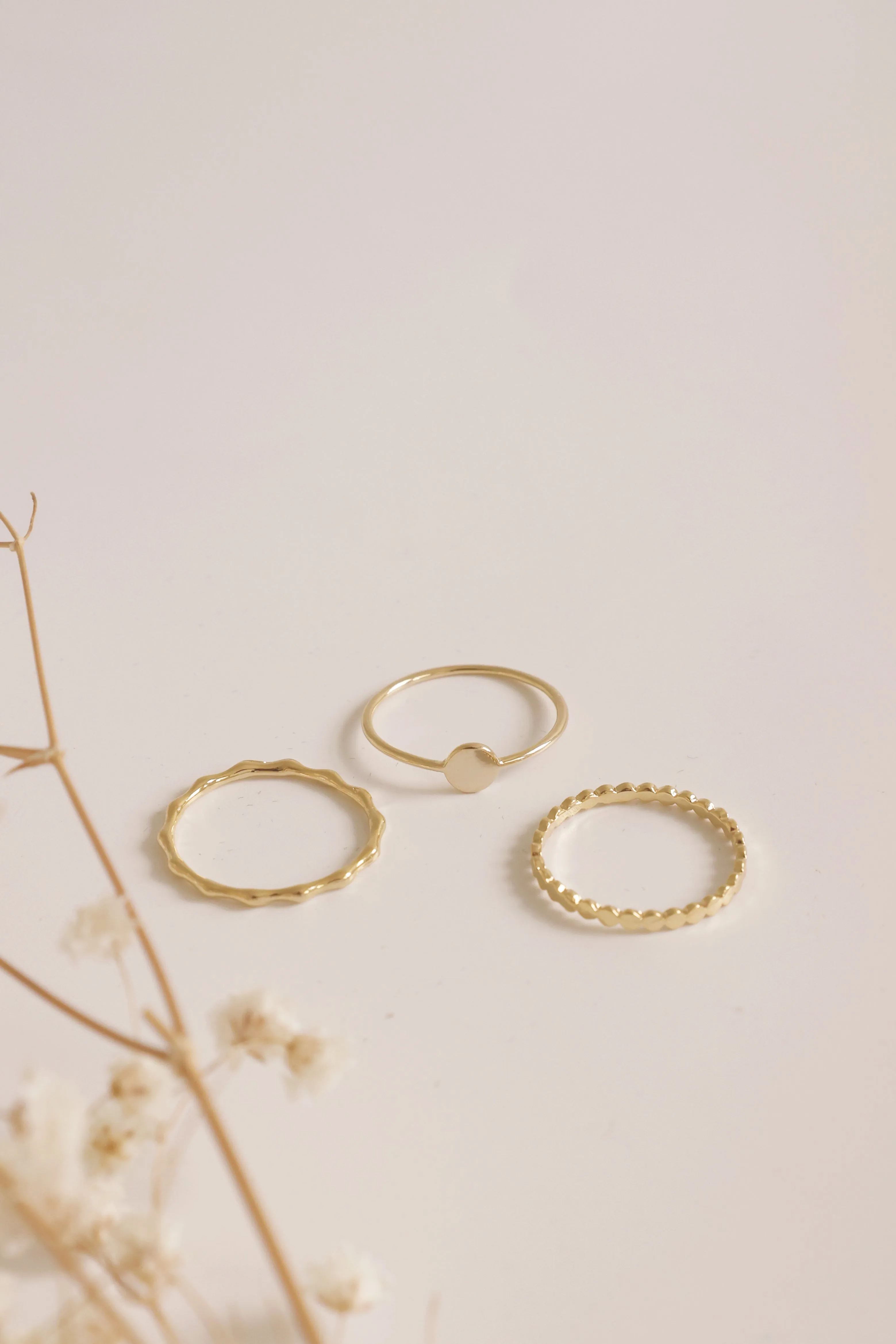 Ava Ring Set of 3