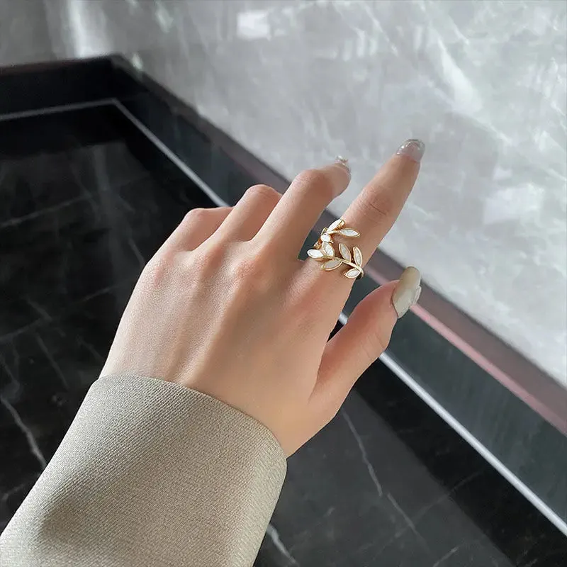 Chic Minimalist Open Rings