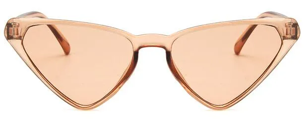 Cute Cat Eye Vintage Oval Sunglasses