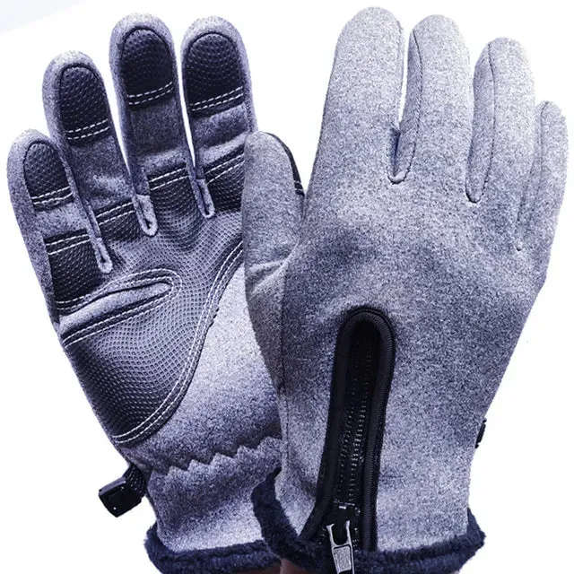 Cycling Gloves Full Finger Waterproof Windproof Warm Touchscreen Winter Motorcycle Sports Gloves Bike Ski Outdoor Camping Riding