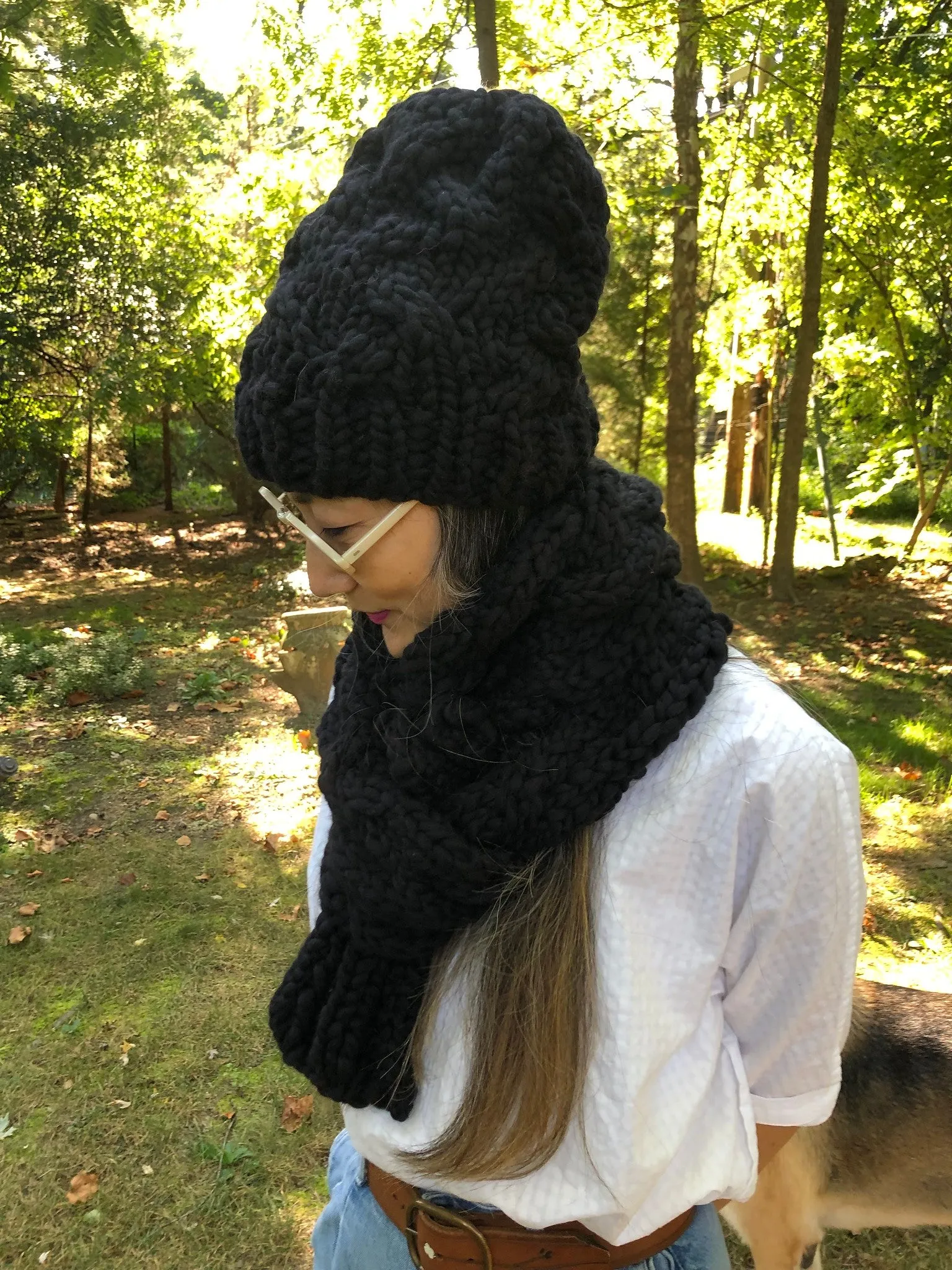 DIY Kit - My First Cable Scarf - Merino No. 5