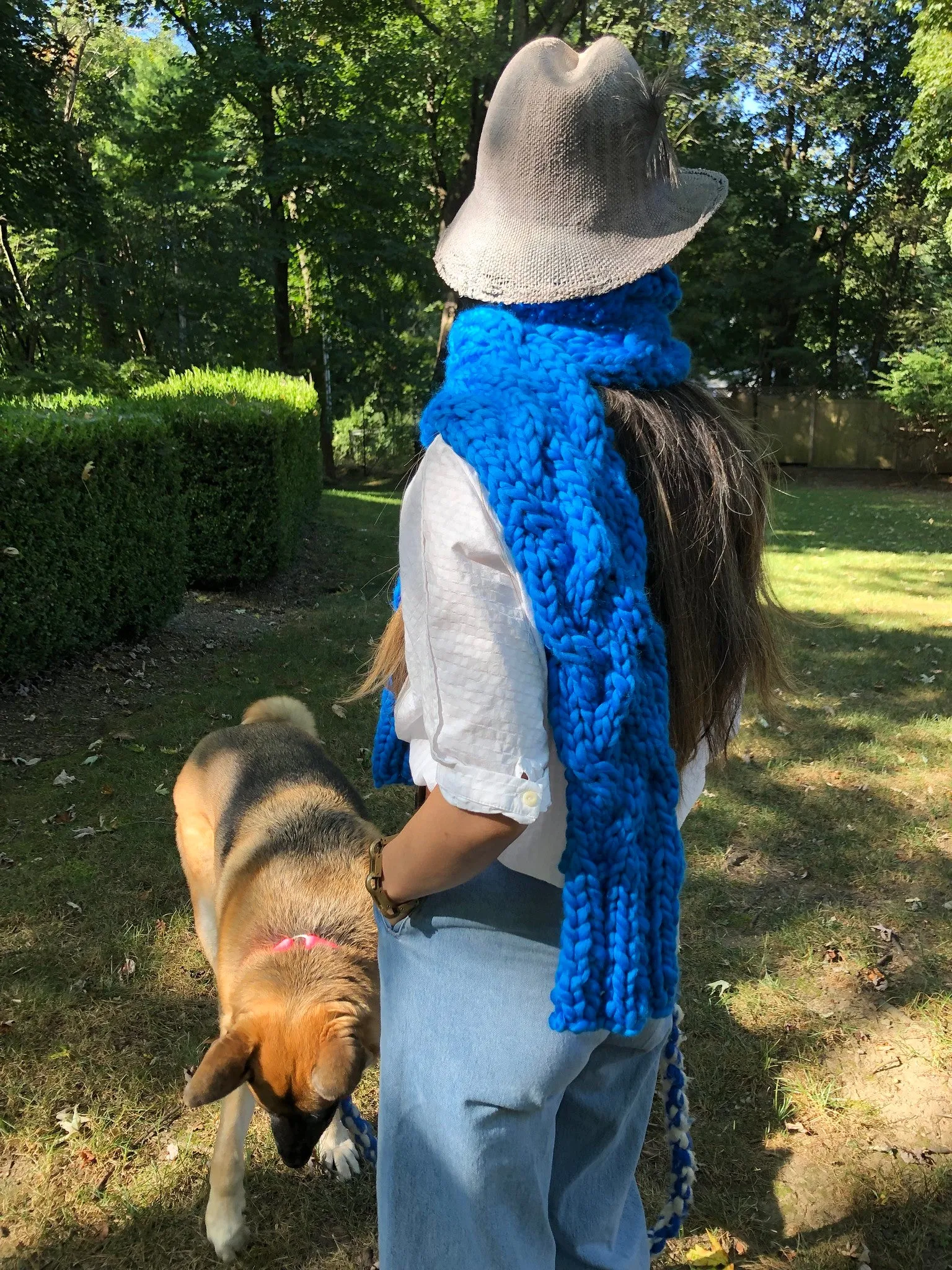 DIY Kit - My First Cable Scarf - Merino No. 5