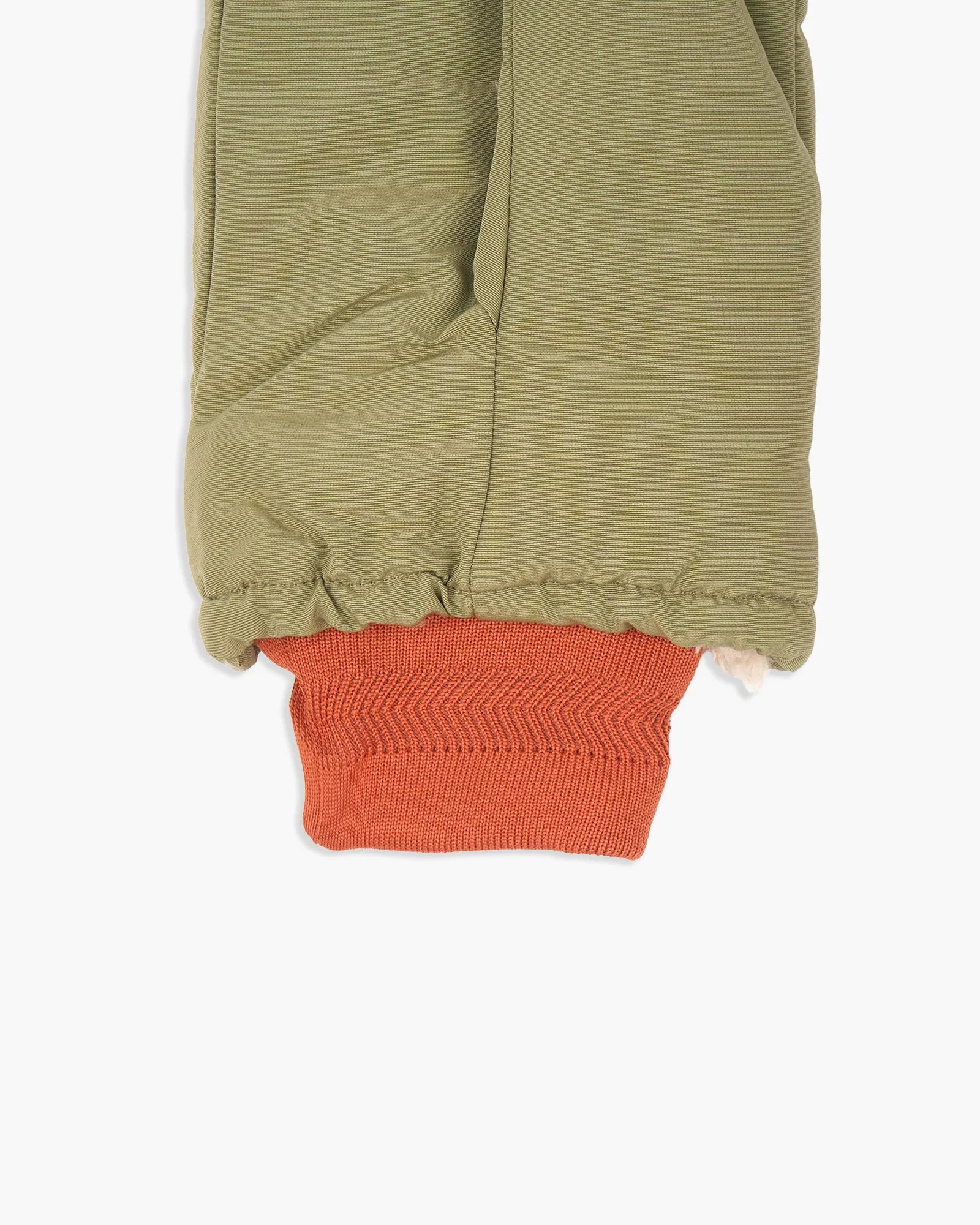 Elmer Joh Knitted Cuff Gloves - Khaki