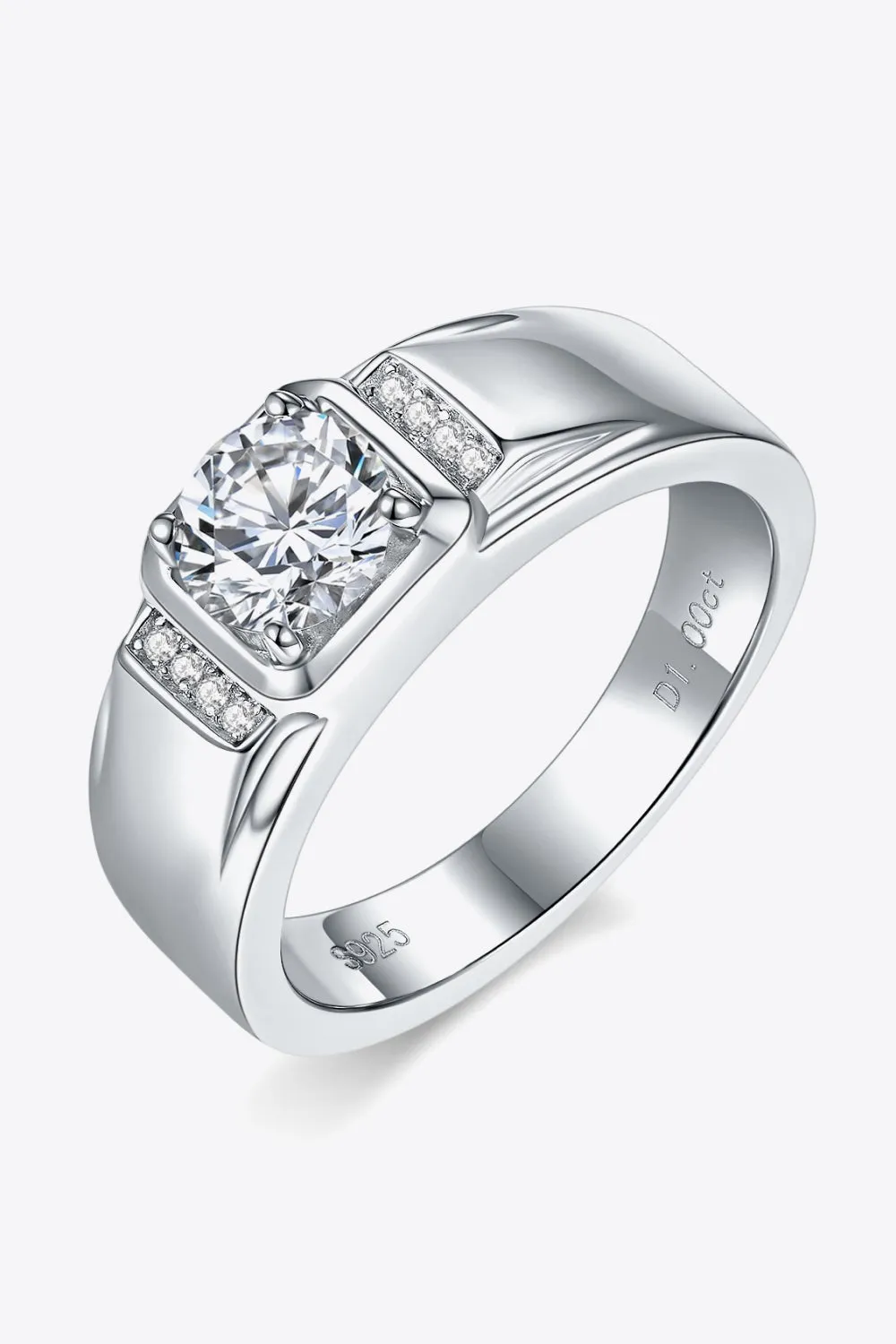 From The Heart 1 Carat Moissanite Ring