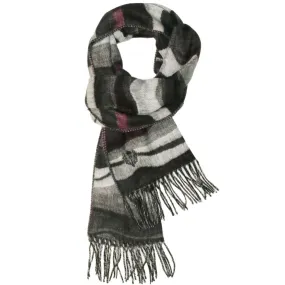 Graphic Waves Woven Cashmink® Scarf