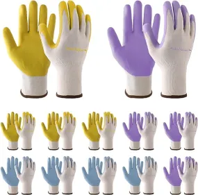 Handlandy Nitrile Coating Gardening Work Gloves Foam Women 5172 (12/24/36 Pairs)