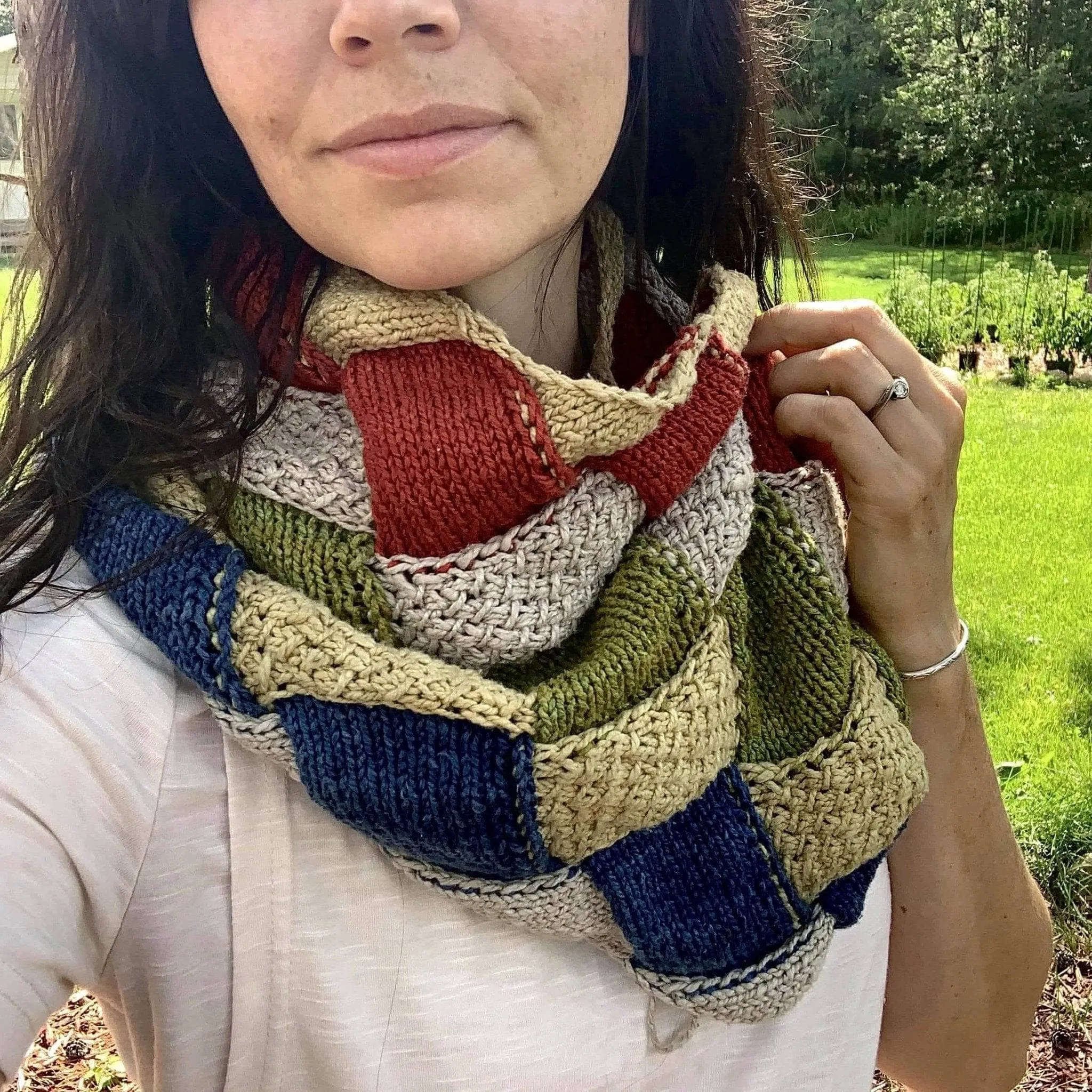 Heritage Infinity Scarf Knitting Kit