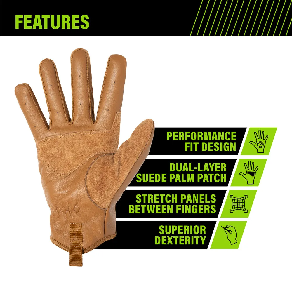 HIGH PERFORMANCE COWHIDE LEATHER GLOVES