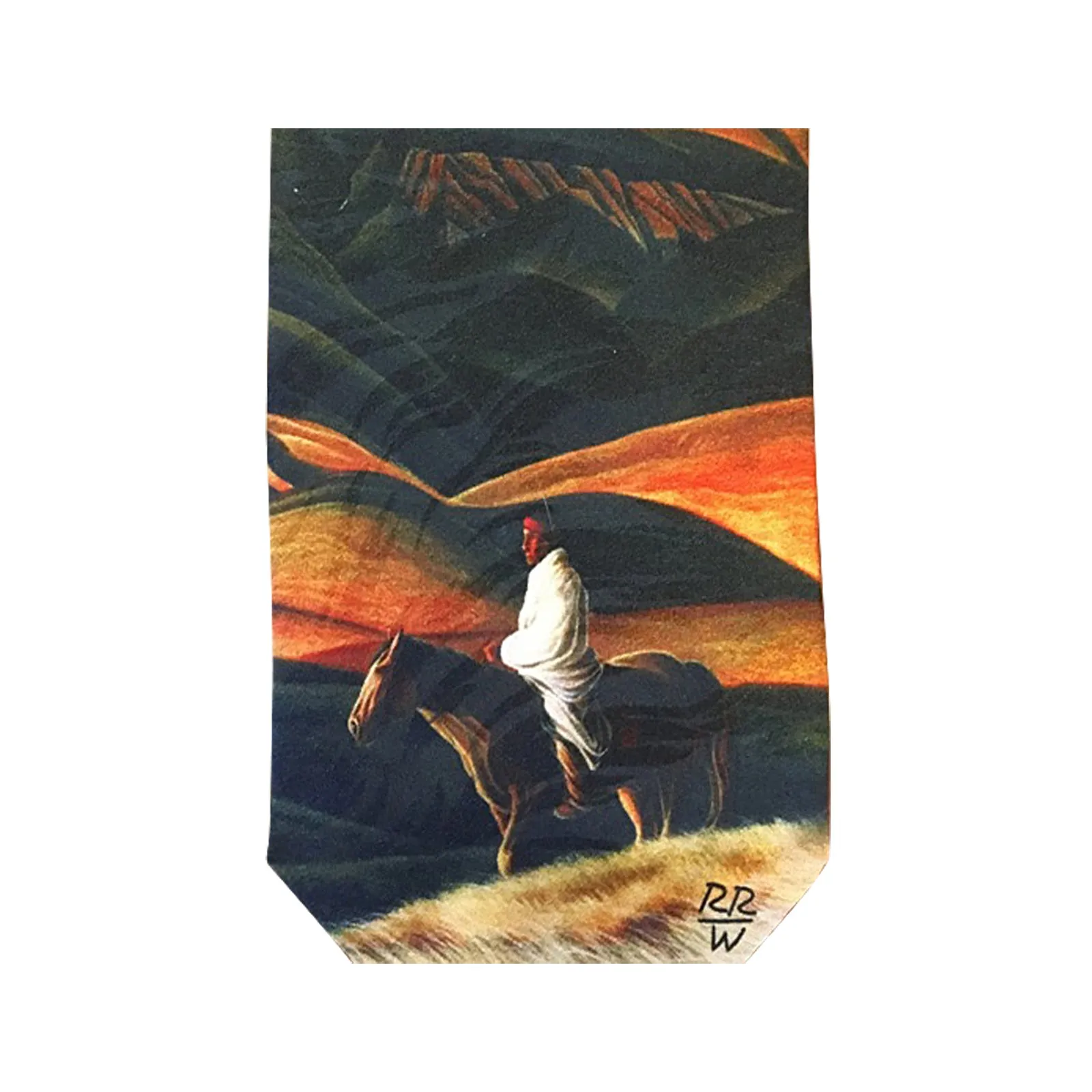 Limited-Edition Desert Overlook Silk Tie by William Haskell