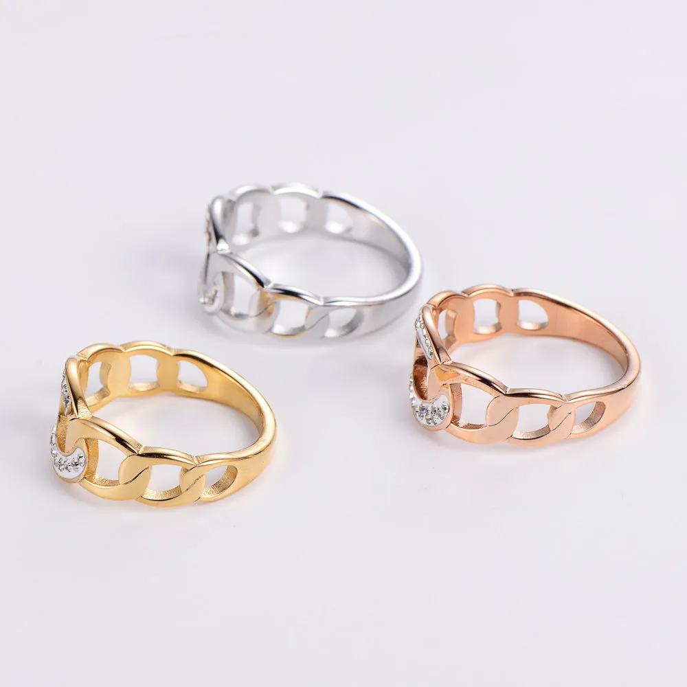 Minimalist Stainless Steel Rings