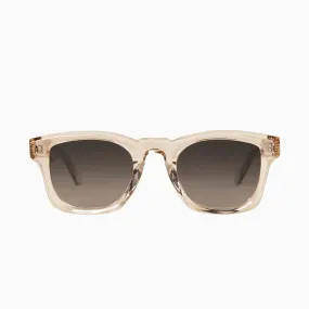 Solomon / Champagne with Rose Gold Metal Trim  / Polarized Brown Gradient Lens