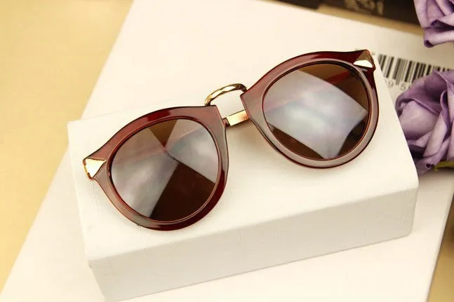 Vintage Trend Sunglasses For Women Men Round Retro Sun Glasses Sports eyewear