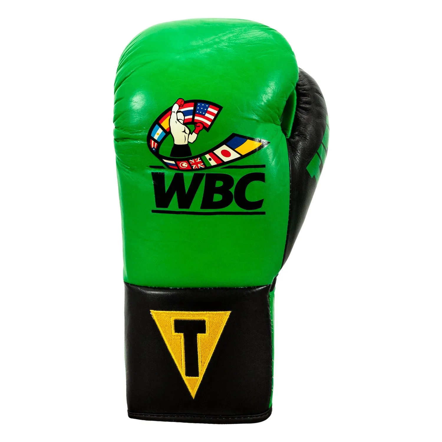 WBC by TITLE Boxing Pro Fight Leather Gloves