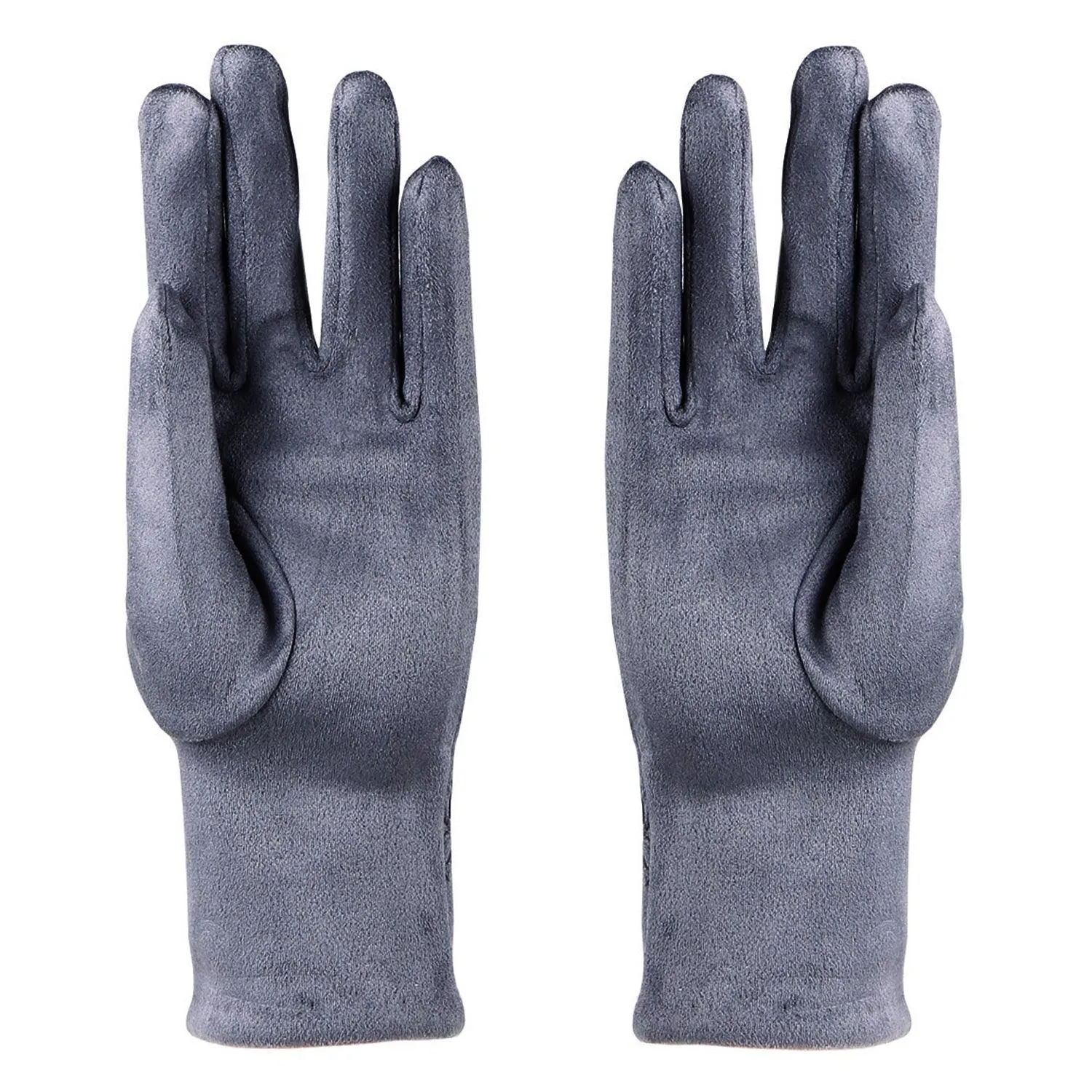 Winter Gloves For Women - Grey