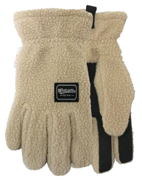 Winter Gloves- Watson Gloves Lady Baa Baa WasteNot™ Sherpa Shell & Cold MX™ Lining Women's Glove 9382