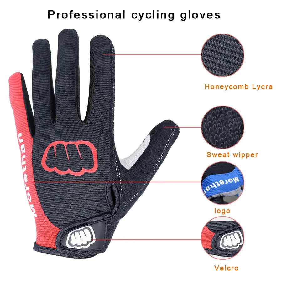 Women Men Winter Cycling Gloves Full Finger Bicycle Gloves Anti Slip Gel Pad Motorcycle MTB Road Bike Gloves M-XL Summer Gloves