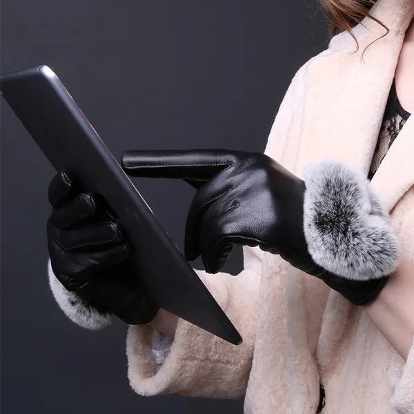 Women's Soft Leather Gloves