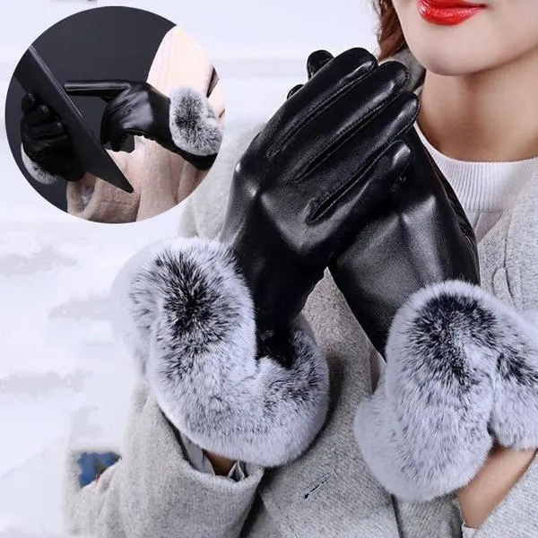 Women's Soft Leather Gloves