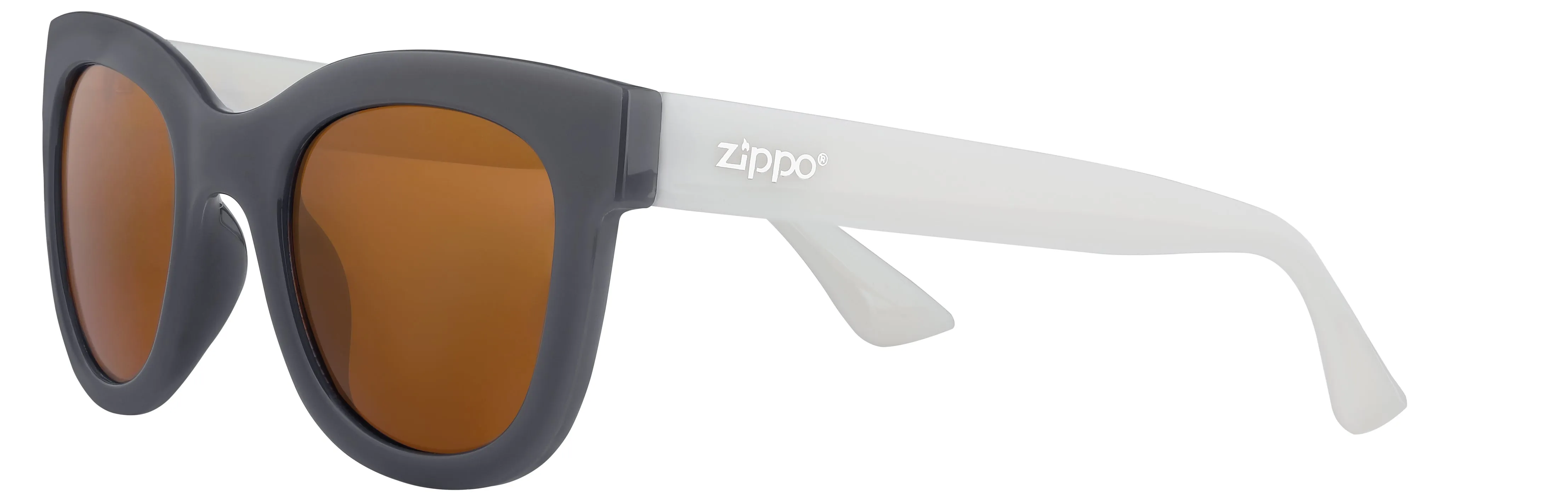 Zippo Sunglasses Gray & White OB214-3